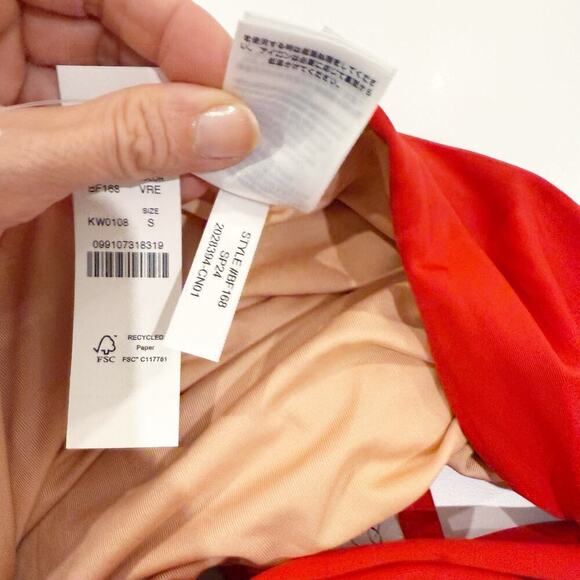 NWT J. Crew Bikini Top, Ruched High Waist, 1989 Bottom Sz Small Swimsuit New 3pc - Picture 8 of 11